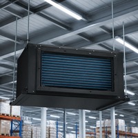 Nouveau déshumidificateur commercial intelligent électrique 240L à montage au plafond, à conduits, haute efficacité, avec affichage numérique pour serres et évacuation de l'eau
