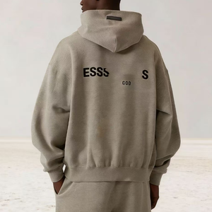 เสื้อฮู้ด Fear of Man คุณภาพสูง หนัก 450 กรัม พิมพ์ลายน้ำเชื่อมแก้<span class=keywords><strong>ไอ</strong></span><span class=keywords><strong>เยอะ</strong></span>มาก สไตล์หลวมๆ สตรีทแวร์ ใส่สบายๆ GOD - Product Image 5