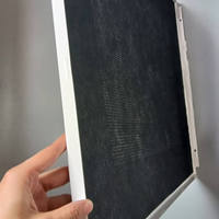 Plaque de plafond en aluminium Alumtimum au design moderne 60x60, ignifuge, étanche, isolante thermiquement, classe de performance incendie