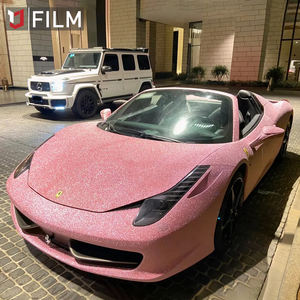 أفضل سعر لفافة السيارة فينيل كامل الجسم من صمغ ألماني خالي من فقاعات الهواء لفافة فينيل وردية للأطفال - Product Image 2