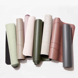 Vente en gros Tapis de <span class=keywords><strong>yoga</strong></span> écologique en TPE, marques d'<span class=keywords><strong>alignement</strong></span>, antidérapant, épais, quart de pouce, surface anti-déchirure, Fitness à domicile, Pilates, OEM - Product Image 5