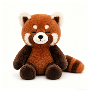 Custom <b>Soft</b> Plush <b>Toy</b> OEM Service Cute Cartoon Raccoon <b>Stuffed</b> Animal Doll Premium Fabric PP Cotton Filling Stress Relief Unisex - Product Image 5