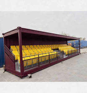 Gradas Resistentes para Estadios de Hockey, Rugby, Fútbol y Otros Deportes, con Respaldo y Techo, Resistentes a la Intemperie - Product Image 3