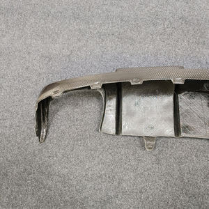 Nouveau diffuseur arrière en fibre de carbone A6 A6L S6 avec éclairage pour <span class=keywords><strong>Audi</strong></span> A6 2012-2015 - Product Image 5