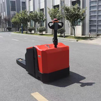 Outil de transport à usage d'entrepôt élévateur à main walkie roues électriques de 10 tonnes transpalette chariot