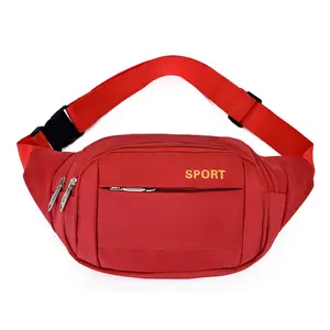 Factory whole sale new fanny pack sports outdoor multi-function sling cross body shoulder waist waterproof phone bag men women