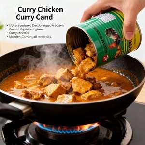 อาหารกระป๋อง<span class=keywords><strong>ไก่</strong></span>แกงสำเร็จรูปสามารถปรับแต่งได้หลากหลายรสชาติ<span class=keywords><strong>แกง</strong></span> (ญี่ปุ่น/ไทย/อินเดีย) ความเผ็ดและบรรจุภัณฑ์ - Product Image 2