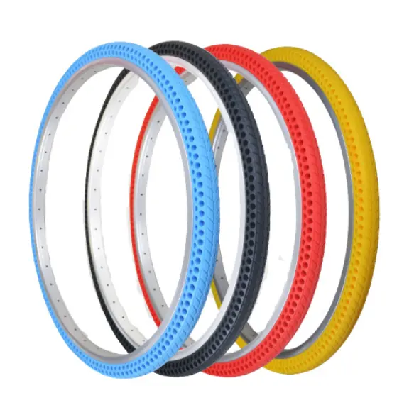 Fabrikant Gekleurde Fietsband 16X1-3/8 Fietsband Fiets Reserveonderdelen Elektrische Mountainbike Band