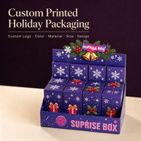 Boîtes Cadeaux Personnalisées pour les Fêtes, Emballage OEM à Marque Privée pour Chocolats, Bonbons, Cosmétiques, Jouets, Cadeaux d'Entreprise