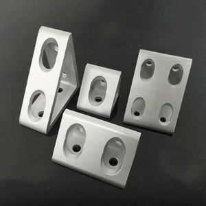 2020 raccord d'angle 2040 Code d'angle 3030 bloc Triangle connecteur Triangle à Angle droit CNC traitement raccord d'angle d'extrusion - Product Image 2