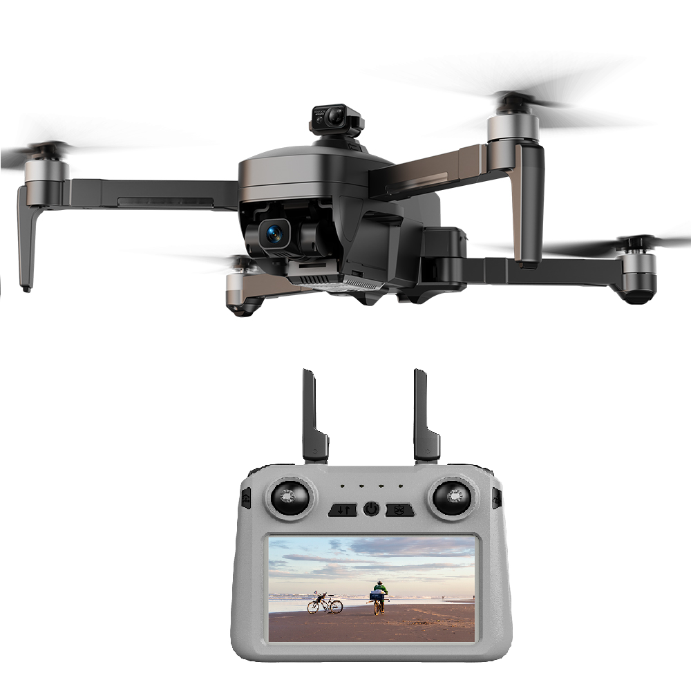 193S GPS Drone 2025 New 3-axis Gimbal EIS Flight Long Range Display Digital Remote Controller