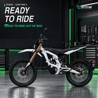 Light Bee 2 US Warehouse Livraison Rapide 24KW Moto Tout-Terrain Batterie Semi-Solide Moto Routière Disponible Dès Maintenant