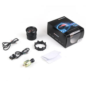 Car Modification 52mm Oil Pressure Gauge (0-7 Bar) High-Speed <b>Stepper</b> <b>Motor</b> Dual Display Pointer LCD 12V Boost Gauge New - Product Image 1