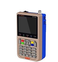 Buscador de Señal Satelital con Decodificación de Hardware H.265, Medidor de Señal Satelital Digital DVB-S2, Pantalla LCD de 3.5 Pulgadas para Ajustar la Antena Parabólica