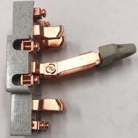 Interrupteur de couteau translucide 2P100A, en cuivre, haute tension, blanc, 1 pièce, vente en gros