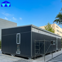 Maison conteneur modulaire en métal à assemblage rapide pour bar à domicile, hôtel, avec performance respirante