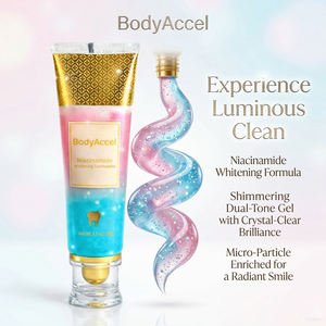 Pasta Dental Blanqueadora con Niacinamida BodyAccel, Spray Vegano al por Mayor, Sin Flúor, Afrutado, Antiplaca, Aliento Fresco, Cuidado Bucal para Mujeres - Product Image 6