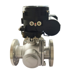 Válvula de Bola de Acero Inoxidable de 3 Vías Tipo L o T con Control por Motor 220v/380v Dc24v Heq-oem Personalizable - Product Image 4