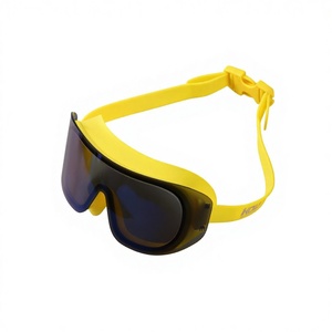 <span class=keywords><strong>Occhialini</strong></span> da <span class=keywords><strong>Nuoto</strong></span> per Sport Acquatici, Impermeabili, Antiappannamento, Lenti Grigie UV, Montatura Unica in PC/Silicone, Auricolari Regolabili, Clip Nasale, per Adulti - Product Image 5