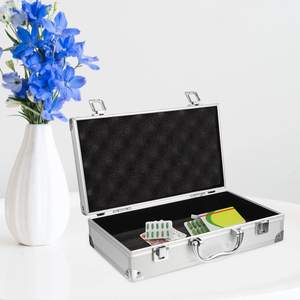 Échantillon gratuit, support OEM personnalisable, mallette en aluminium pour étui rigide avec insert en mousse DIY, mallette personnalisée, style confortable - Product Image 6