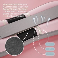 Poids de cheville et de poignet en sable de fer pour femmes et hommes, souples, confortables, avec sangle réglable, pour yoga, marche, aérobic, entraînements à domicile et en salle de sport