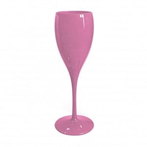 Vente flash - Verre à vin en acrylique incassable avec logo personnalisé, verre à champagne en plastique écologique - Product Image 5