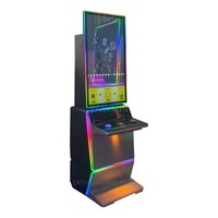 Machine de jeu d'adresse Easyfun Fire Link, écran 43 pouces, structure métallique, 2 boutons inclus, garantie 1 an, noir