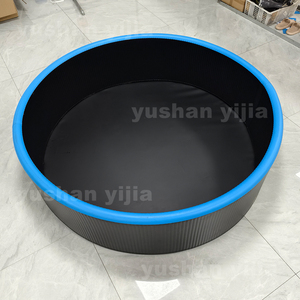 <span class=keywords><strong>Piscina</strong></span> de Bolas Redonda Inflable de Espuma para Niños Pequeños, Personalizable, para Interiores y Exteriores - Product Image 3