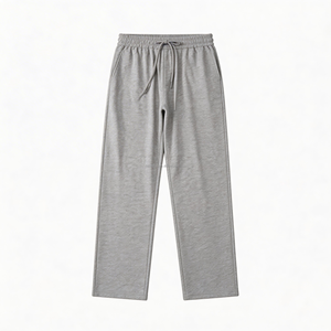 Custom <strong>Men's</strong> Baggy Summer Sweatpants Wide Leg Elastic Waist Athletic Joggers Loose <strong>Lounge</strong> <strong>Pants</strong> with Pockets - Product Image 2