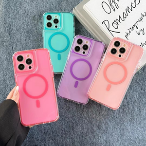 Custodia per Telefono con Ricarica Wireless 2 in 1 Ibrida per <span class=keywords><strong>SAMSUNG</strong></span> S25 Ultra, Prezzo di Fabbrica, Produttore Cinese - Product Image 5