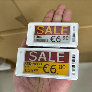 New Ble Nfc Etiquetas Eletrônicas Preisschilder Digital Price Tag Esl Epd E Ink Display Elektronik Etiket Electronic Shelf Label - Product Image 5