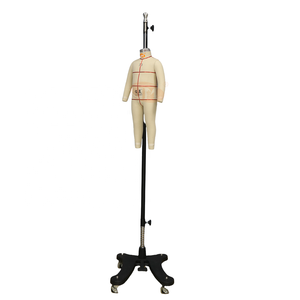 Maniquí de Fibra de Vidrio para Vestidos de Bebés y Niños, Talla 73, Marca CN Junmei, Cuerpo Completo, Blanco, Unisex, con Base y Pinzable - Product Image 3