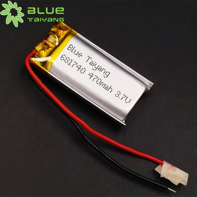 681740 470mah 3.7v Rechargeable Lithium Ion Battery 3.7v Battery