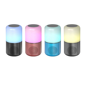 ลำโพงบลูทูธ Bafle พร้อมไฟ RGB ควบคุมด้วยระบบสัมผัส ลำโพงไร้สายพร้อมไฟ LED เปลี่ยนสีได้ - Product Image 5