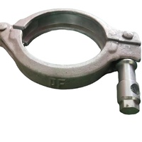 Collier de serrage réglable HD/métrique de 5 pouces (TRÈS ROBUSTE) pour raccord de tuyau de pompe à béton Dn125, fournisseur chinois