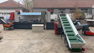 Línea de lavado de reciclaje Precio de la máquina de reciclaje Lavado de trituración de plástico Pp Pe Ldpe Planta de fabricación de HDPE Proporcionada automática 1500 - Product Image 4