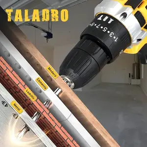 Perceuse-visseuse à percussion sans fil Miwod MIW-DZ99 21V avec 2 batteries (jaune) - Product Image 6