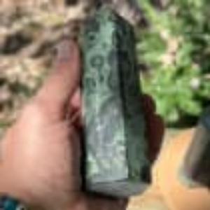 Tour de jaspe Kambaba vert enchanteur, écologique, obélisques énergétiques protecteurs du bouddhisme pour l'ancrage spirituel et la tranquillité - Product Image 2