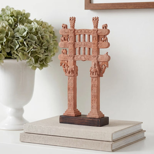 Miniatura del Puerta de Sanchi Torana |   Réplica del Gran Stupa Budista del Siglo I a. C. - Product Image 2