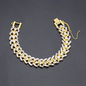 Bracelets Cœur Plaqué Or 24K Jxx, Bracelets Joncs en Laiton Jaune de Haute Qualité, Bracelets Tennis, Bracelets Breloques Tendance - Product Image 5