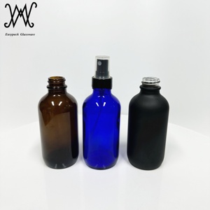 زجاجة بخاخ زجاج أسود لامع 4 أونصة مع بخاخ رذاذ خفيف 22-حماية من الأشعة فوق البنفسجية لتشطيب الرقبة - Product Image 6