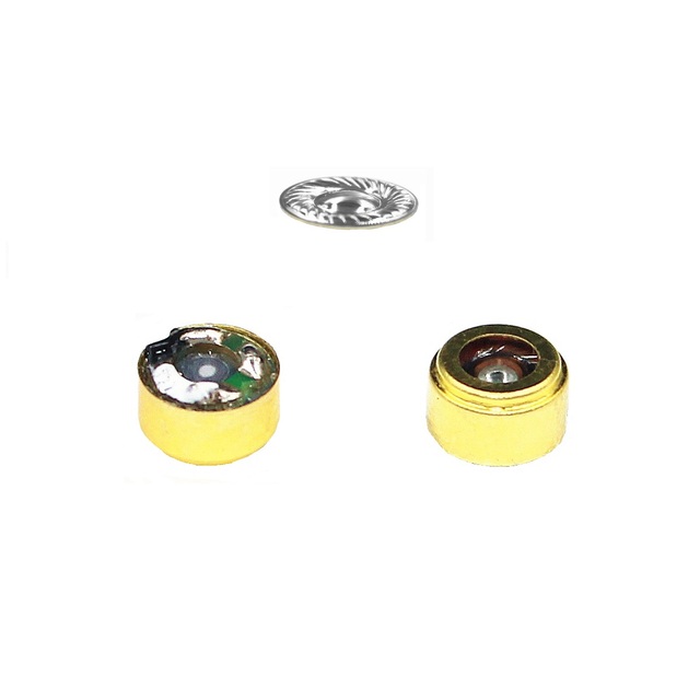 Mini Speaker 6mm 16ohm 96dB Earphone Driver for TWS Wireless Earbuds With Diaphragm Coated Titanium Deep Bass Horn for In-ear