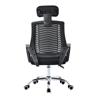 Échantillon Gratuit Chaise de Bureau Moderne en Maille de Haute Qualité Incassable, Pivotante et Réglable avec Appui-tête