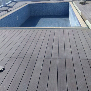 Nhiều Lớp Nhựa Vinyl Giá Rẻ Gạch Ban Công Gỗ Nhựa Sàn Ngoài Trời - Product Image 3