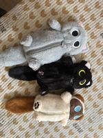 Estuche de Lápices de Felpa con Diseño de Gato Kawaii, Bolsa de Papelería de Peluche Suave, Bolsa de Maquillaje de Gran Capacidad para Estudiantes Escolares, Niñas, Regalo