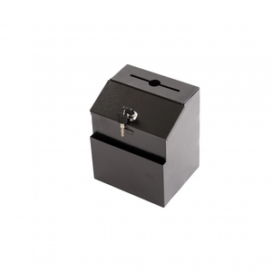 Buzón soldado resistente de acero con recubrimiento en polvo negro de diseño moderno para todo tipo de clima duradero impermeable a prueba de herrumbre - Product Image 6