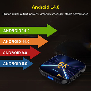 Tv98 ATV Max mạng 4K độ nét cao wifi6 Set-Top box với Quad Core Bộ vi xử lý Android 14 xuất khẩu TV Box - Product Image 1