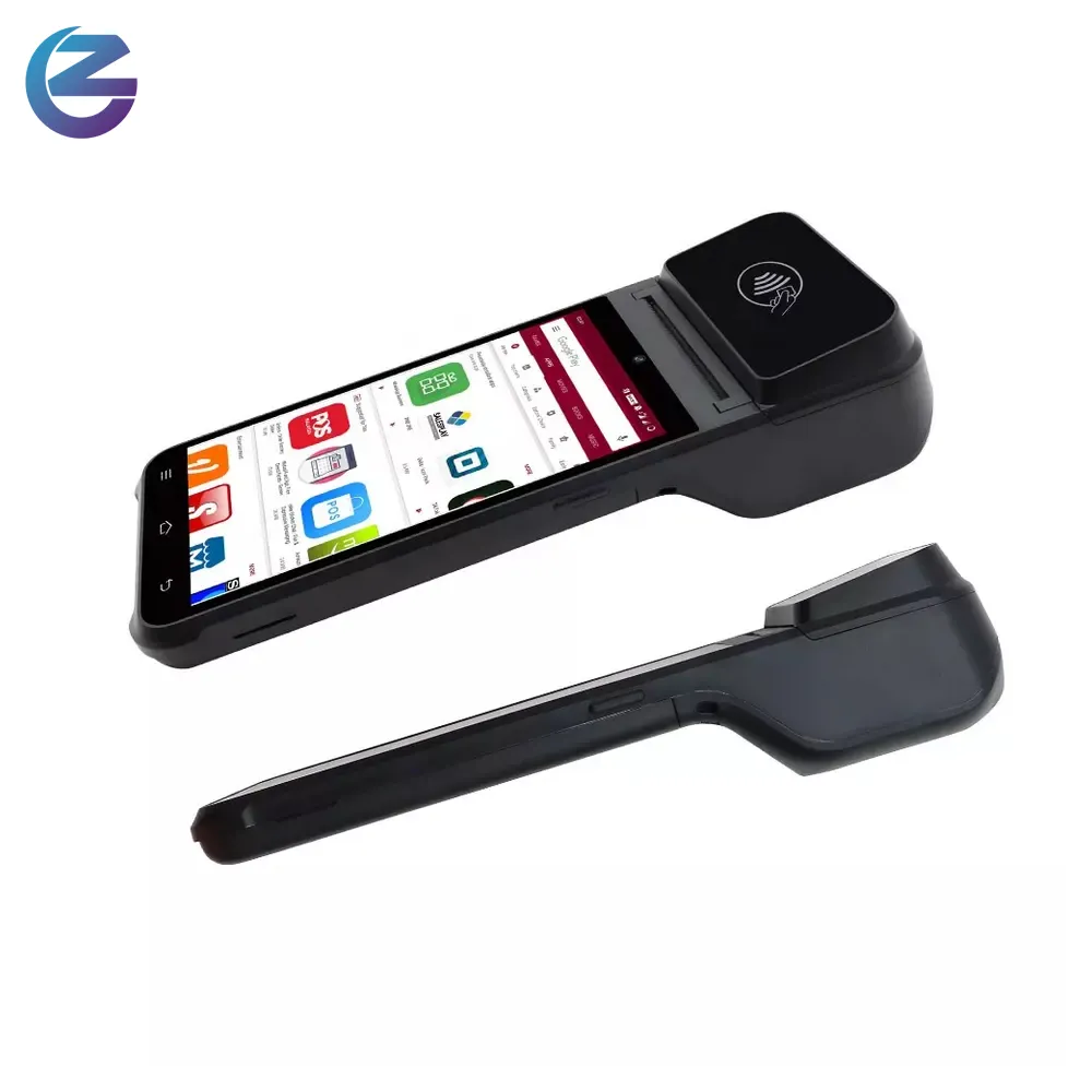 Terminal de PDA pour Smartphone robuste, point de vente portable Android avec imprimante et Scanner pour Machine à tickets de Parking