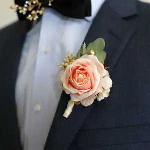 Party Ceremony Activities Business Church Groom Wedding Corsage Bridal Bridesmaid Wedding Wrist Flower Wholes