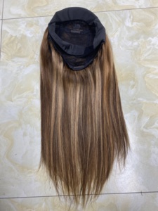 Rg1473 Headband Tóc Giả tùy chỉnh không ren tóc con người máy sợi ngang Tóc Giả 200% 250% mật độ 300% giá rẻ glueless tóc giả cho phụ nữ da đen - Product Image 6